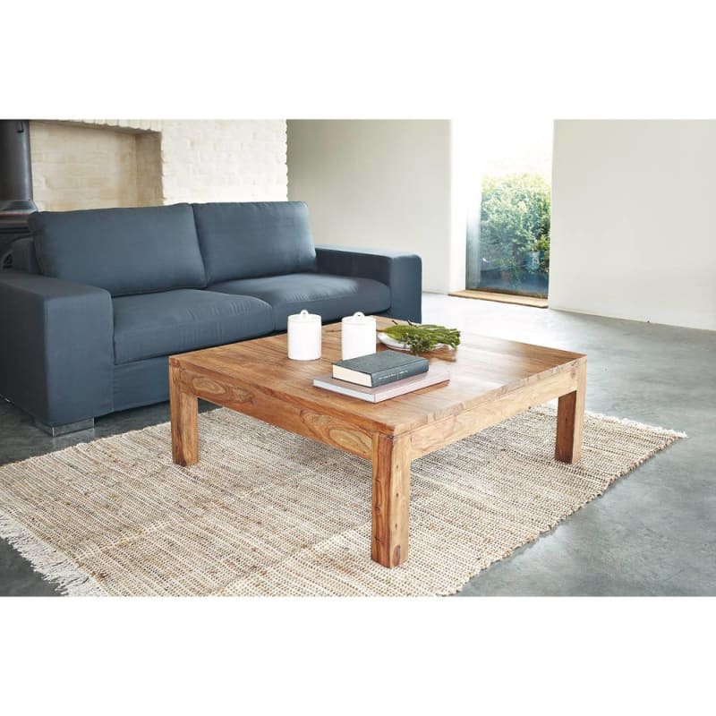 Table basse en sheesham massif L100 - miniature 3