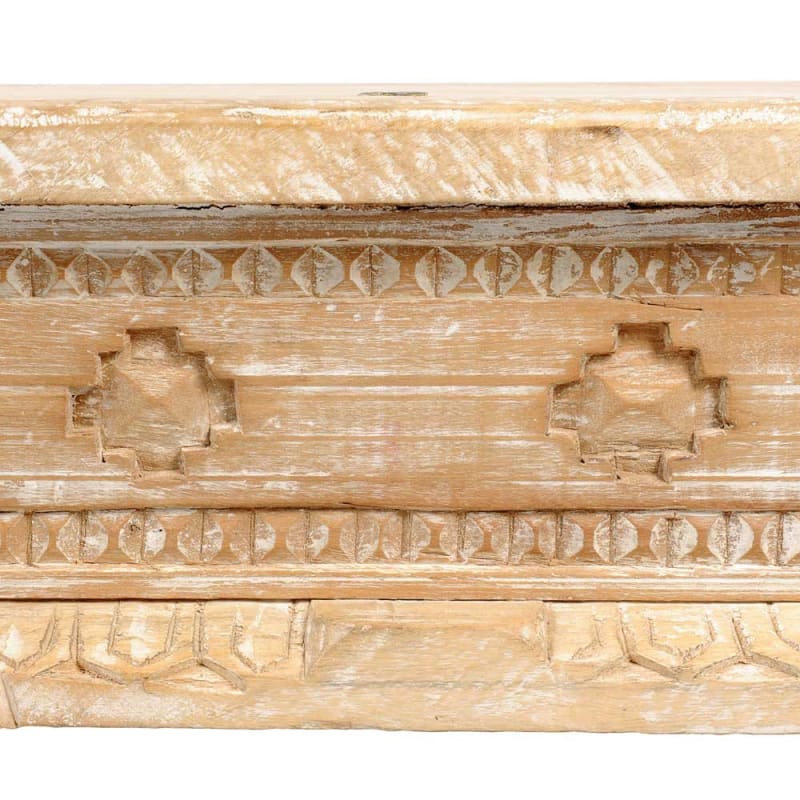 Table basse indienne en manguier massif - miniature 3