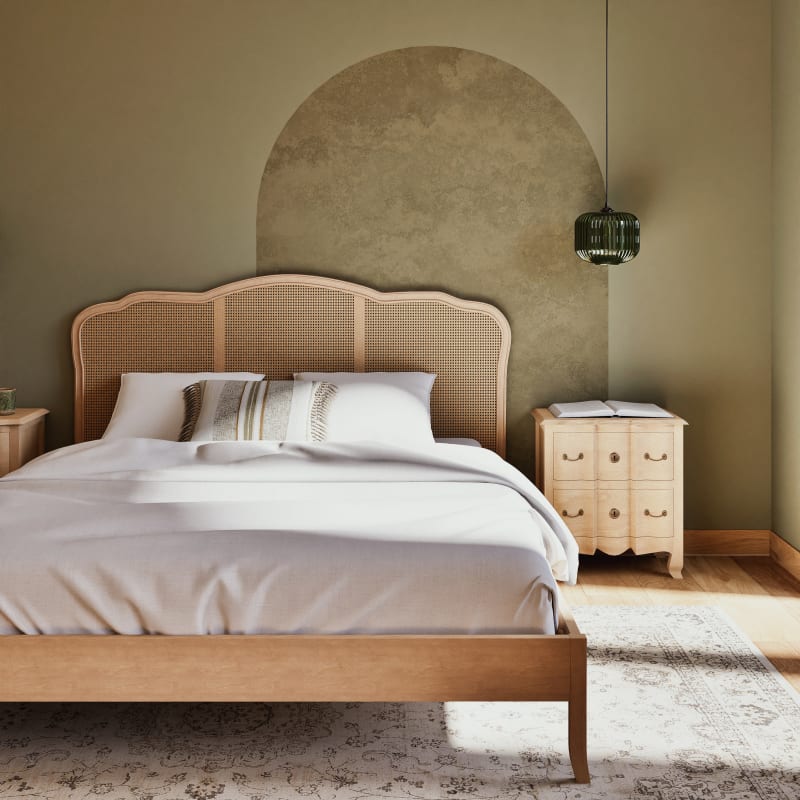 Table de chevet avec tiroirs en manguier et acacia - miniature 14