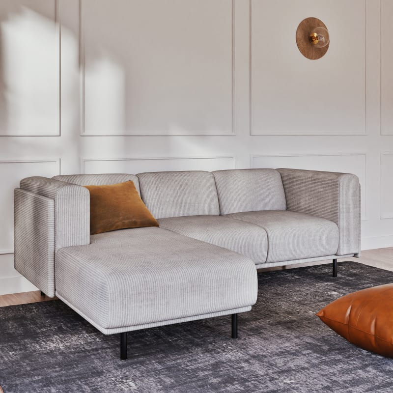 Tapis vintage tissé jacquard noir 200x290 - miniature 8