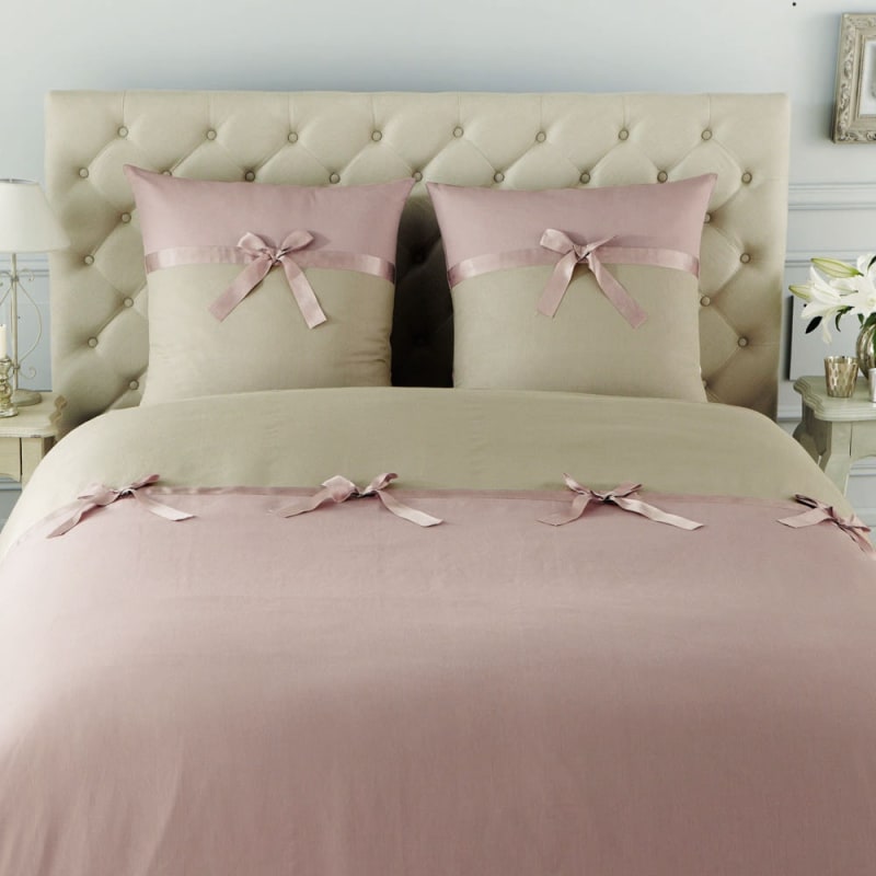 Tête de lit capitonnée en lin pour couchage 160 - miniature 13