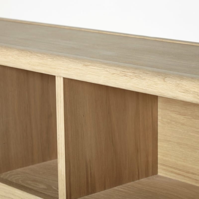 Tête de lit en chêne pour couchage 160 avec rangements - miniature 3