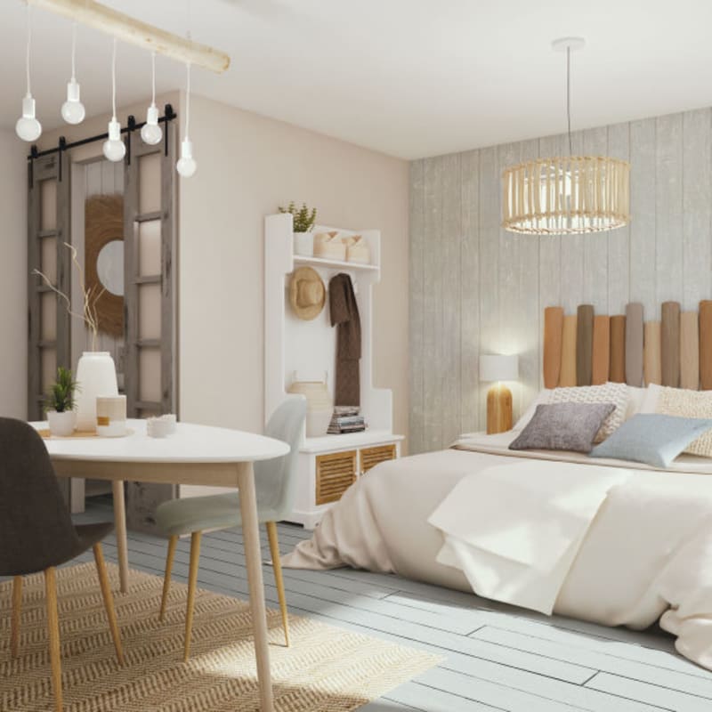 Tête de lit en pin pour couchage 160 multicolore - miniature 7