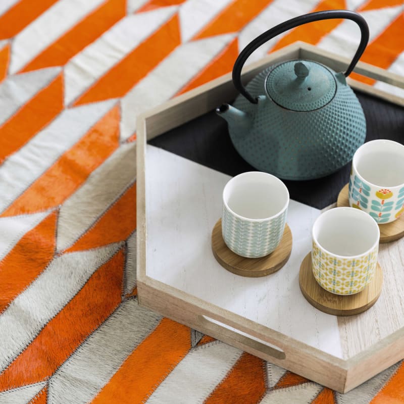 Théière en fonte bleue - miniature 9