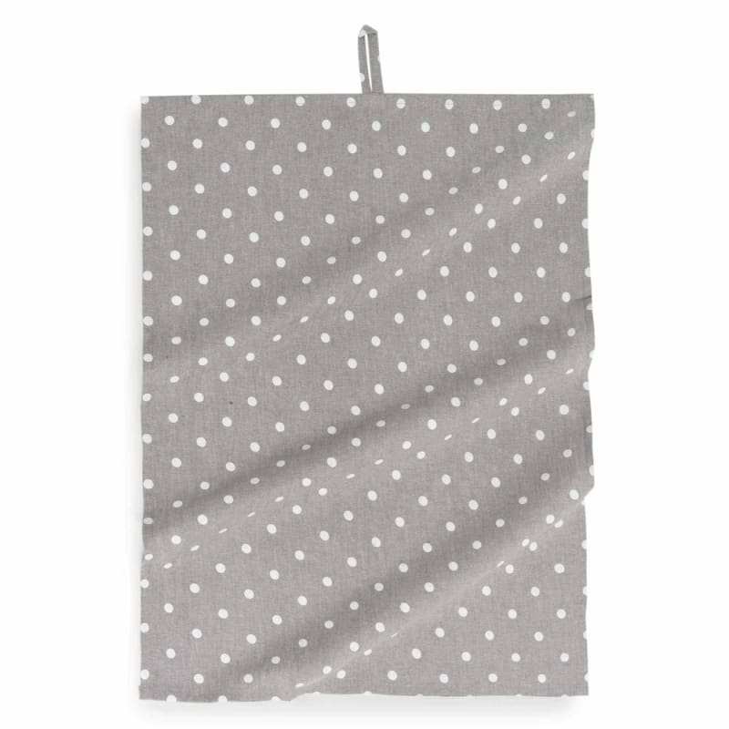 Torchons gris imprimés 50x70cm (x3) - miniature 4