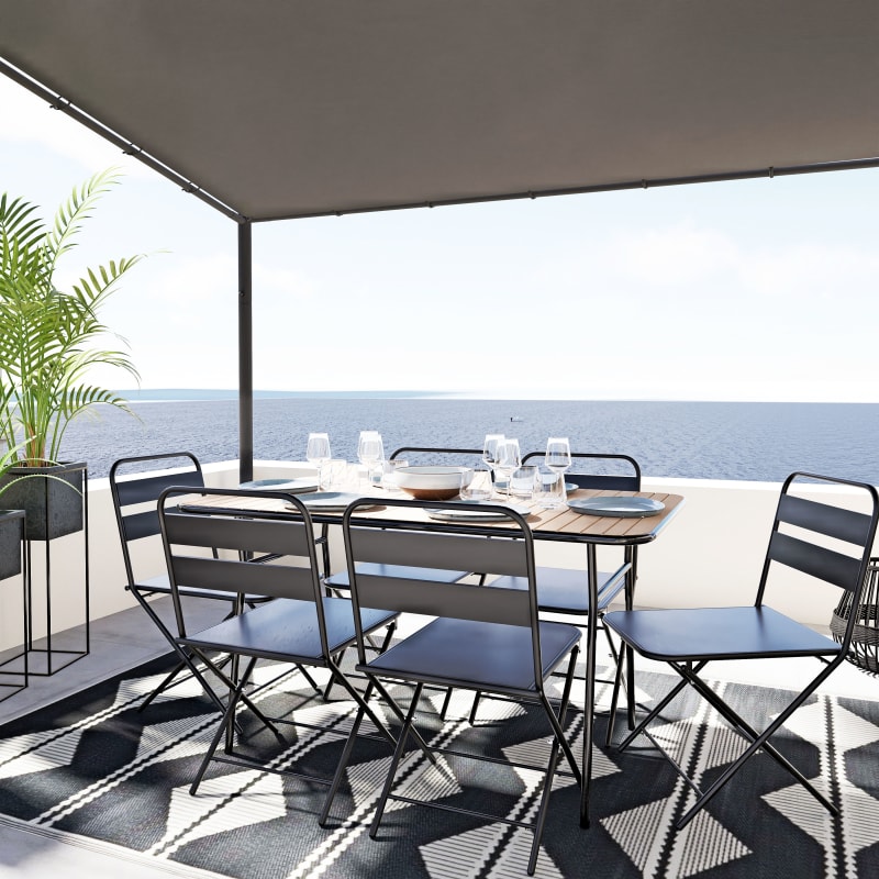 Verre à eau en verre transparent - miniature 7