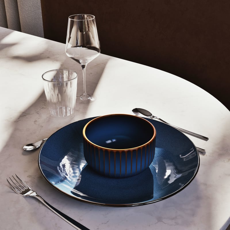 Verre à eau en verre transparent - miniature 5