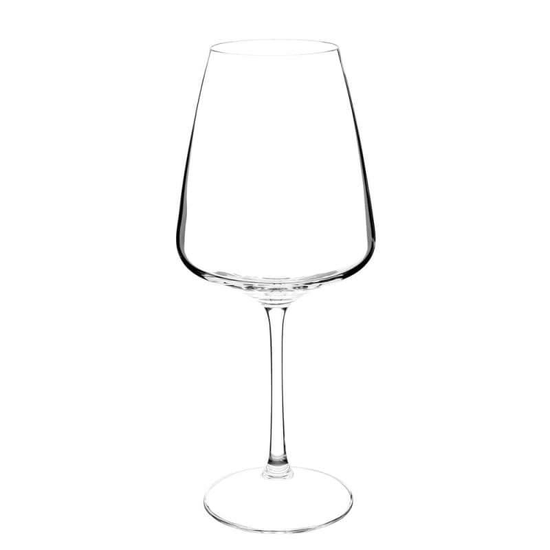 Verre à vin en verre transparent