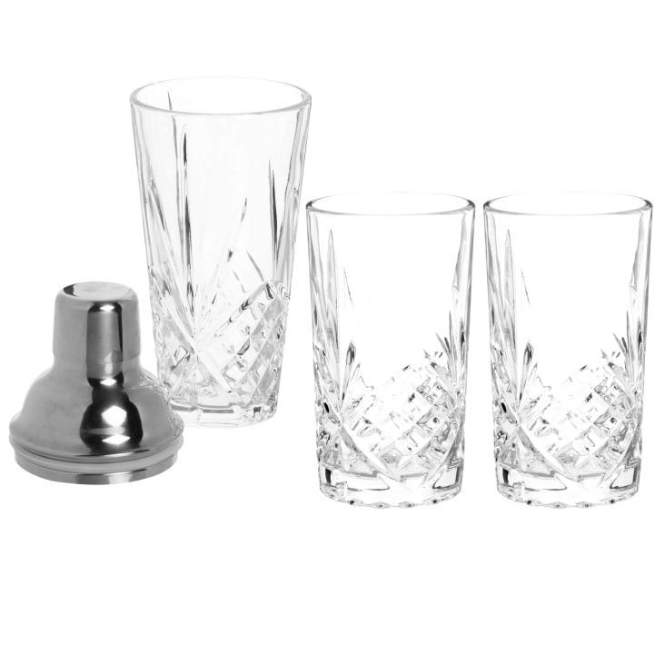 ENSEMBLE DE GOBELETS en verre taillé Kimura Glass Edo Kiriko, gradation... EUR 189,05 - FR
