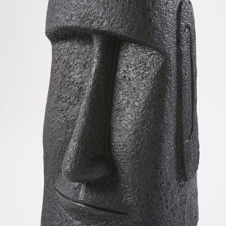 Figur OsterinselRiese, schwarz H81 MOAI Maisons du Monde