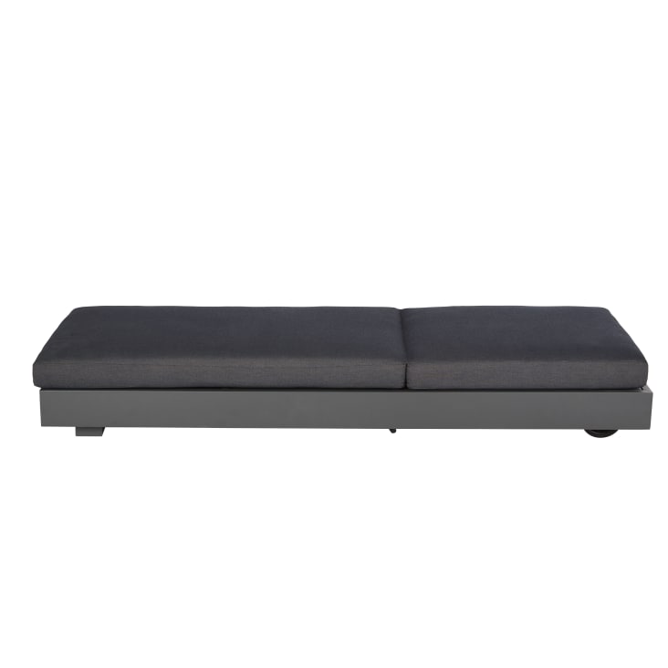 2-delige tuin ligstoel Cover met verstelbaar koord, waterdicht, UV bestendig, scheurbestendig, Heavy Duty 500D Oxford zonnebank Cover, beschermhoes voor tuin ligstoel 200 x 68 x 30cm Zwart