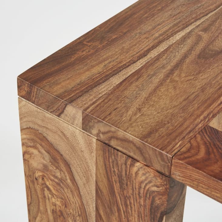 Grande Table à Manger Extensible En Sheesham Massif – 175/265 Cm – 10 Places