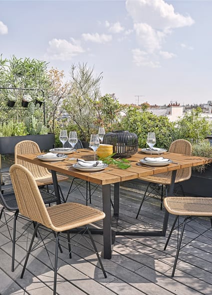 Crear un comedor exterior | Maisons du Monde