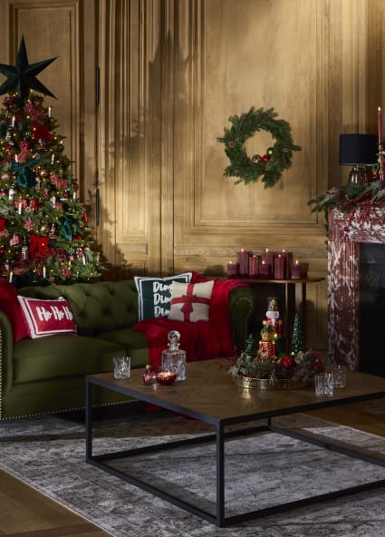 Nœud De Noël En Velours – 40x200cm, Vert Foncé, Avec Boucle De Suspension, Décoration Sapin Ou Maison