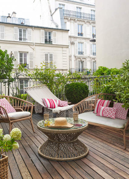 Unsere Ideen zur Einrichtung einer kleinen Terrasse | Maisons du Monde