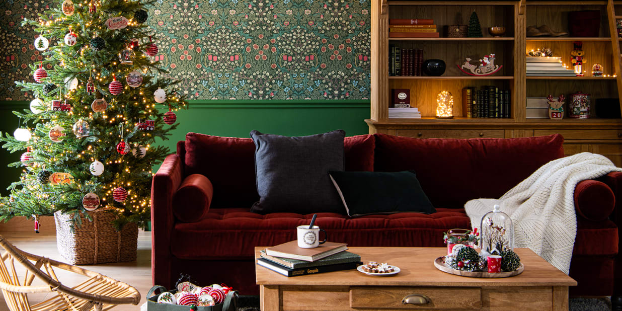 Ghirlanda Natalizia, Decorazione Natalizia In Rattan Da 500 Cm Con Luci A LED Per Casa, Giardino, Scale, Camino, Porta Con Decorazioni | Leroy Merlin