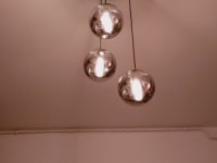QAZQA Lampada a sospensione coby - Art déco - Vetro,Acciaio - Oro
