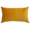Almofada em veludo amarelo-mostarda 30x50