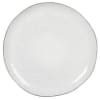 Assiette plate en céramique gris clair