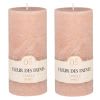 Bougie parfumée rose H15 490 g