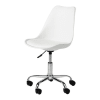 White Desk Chair With Casters