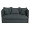 Canapé scandinave convertible 3 places en tissu gris Copenhague | Maisons du Monde