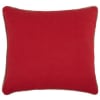 Capa de almofada vermelho-cereja 40x40