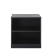 Container für modulare Anrichte mit 1 Regal, schwarz