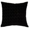 Fodera Per Cuscino Da Terra Etnico In Cotone Ricamato: Copricuscino Rotondo Vintage 80 Cm, Nero