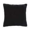 Coussin noir 60x60