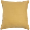 Cuscino in lino lavato giallo 60x60 cm, OEKO-TEX® STANDARD 100