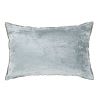 Cuscino in velluto blu ghiaccio 40x60 cm