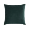 Cuscino in velluto verde smeraldo 45x45 cm