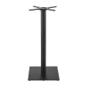 Base per tavolo alto professionale in metallo nero, A 100 cm