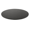 Piano per tavolo professionale in marmo nero 2/4 persone, D 70 cm