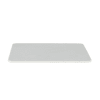 Tischplatte für gewerbliche Nutzung aus weißem Marmor, 2 Personen, L70cm