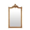 Espejo con moldura dorada 104x185