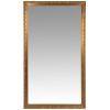 Espelho esculpido dourado 120x210