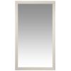 Espelho grande esculpido branco 120x210