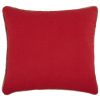 Fodera per cuscino rosso ciliegia 40x40 cm
