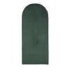Testata da letto modulabile professionale in velluto verde, 60x140,5 cm