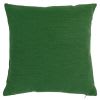 Housse de coussin en coton recyclé vert 40x40