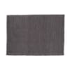 Tappeto grigio in lana 160 x 230 cm