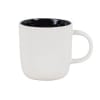 Mug in ceramica bianca e nera