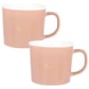 Mug in porcellana rosa