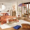 Parure de lit en coton biologique terracotta 220x240