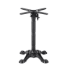Perna de mesa dobrável de ferro fundido cor preta altura 73