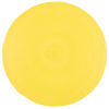 Ronde placemat van geel papier D38