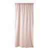 Schlaufenvorhang aus Bio-Baumwolle , rosa, 1 Vorhang 110x250