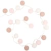 CREATIVECOTTON Led-lichtketting met katoenen ballen, incl. timer